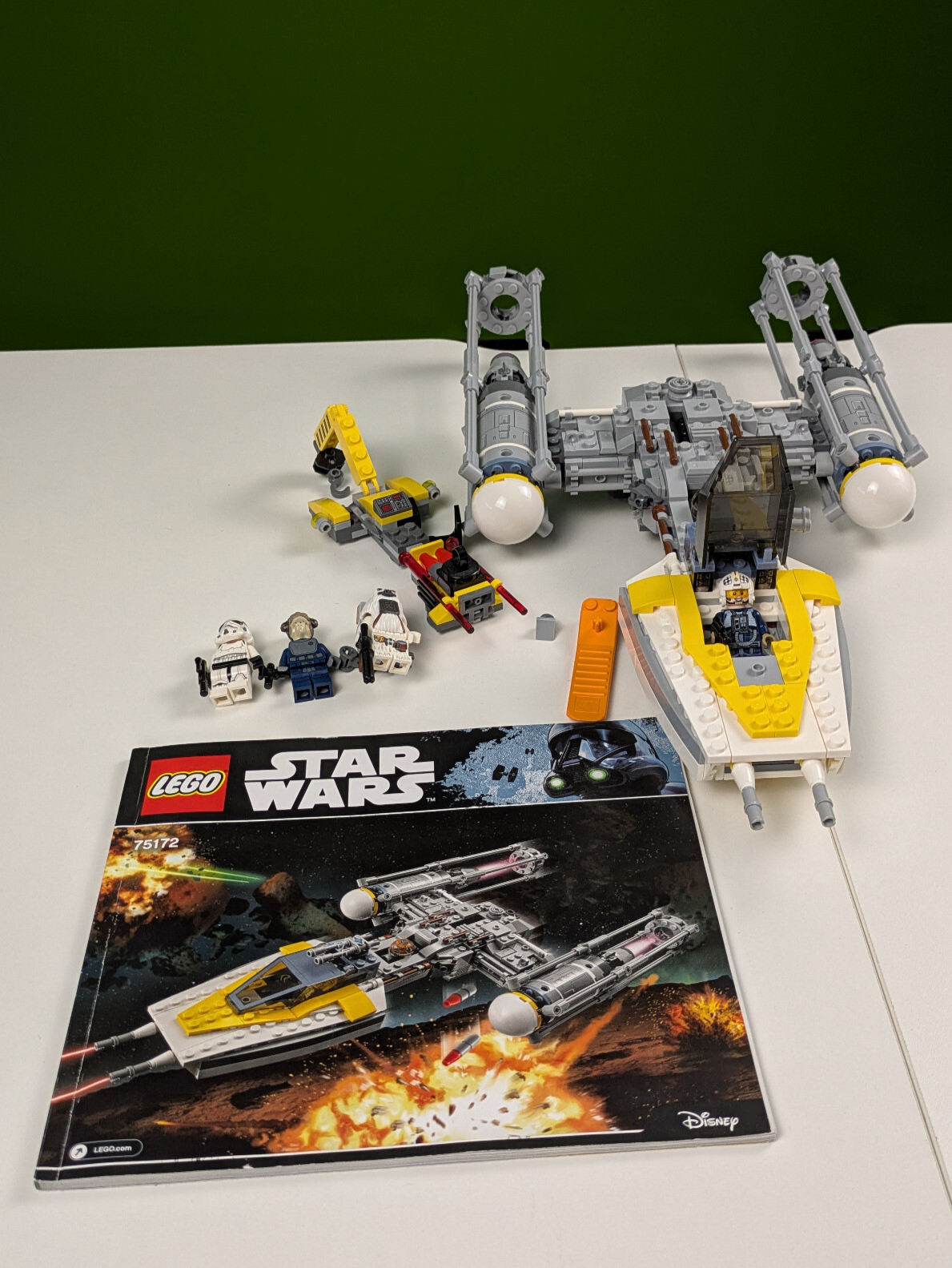 Lego Star Wars: Rogue One: Y-Wing Starfighter Set 75172 - w/ Instructions