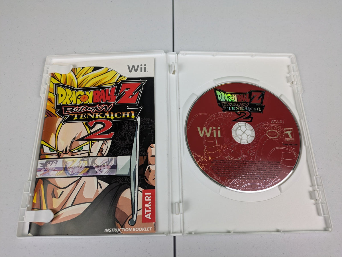 Dragon Ball Z: Budokai Tenkaichi 2 (Nintendo Wii, 2006) CIB