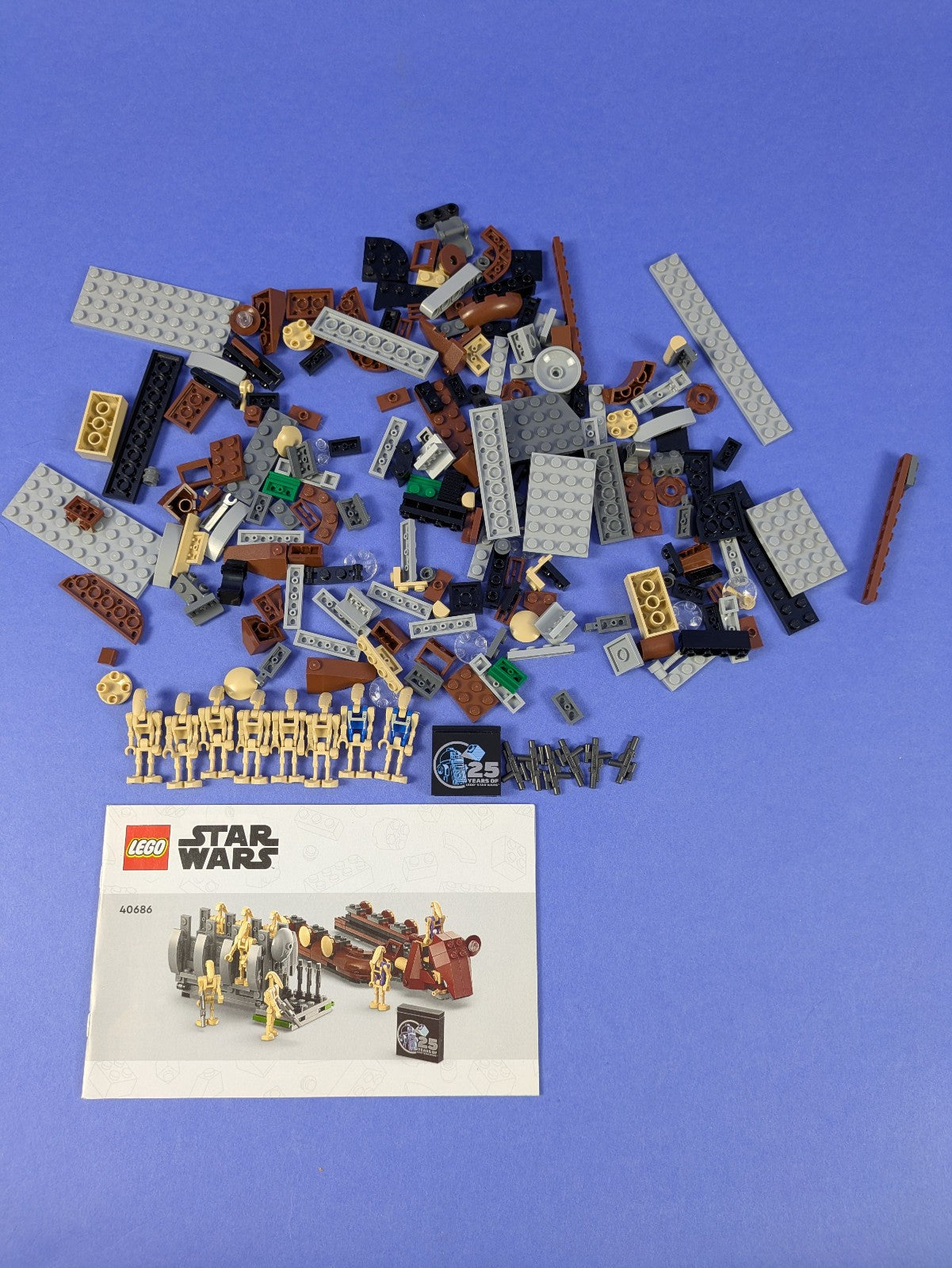LEGO Star Wars Trade Federation Troop Carrier 40686 Complete Set Pre-Owned
