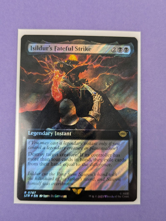 MTG: The Lord of the Rings: Isildur's Fateful Strike Surge Foil #0767 Rare - NM