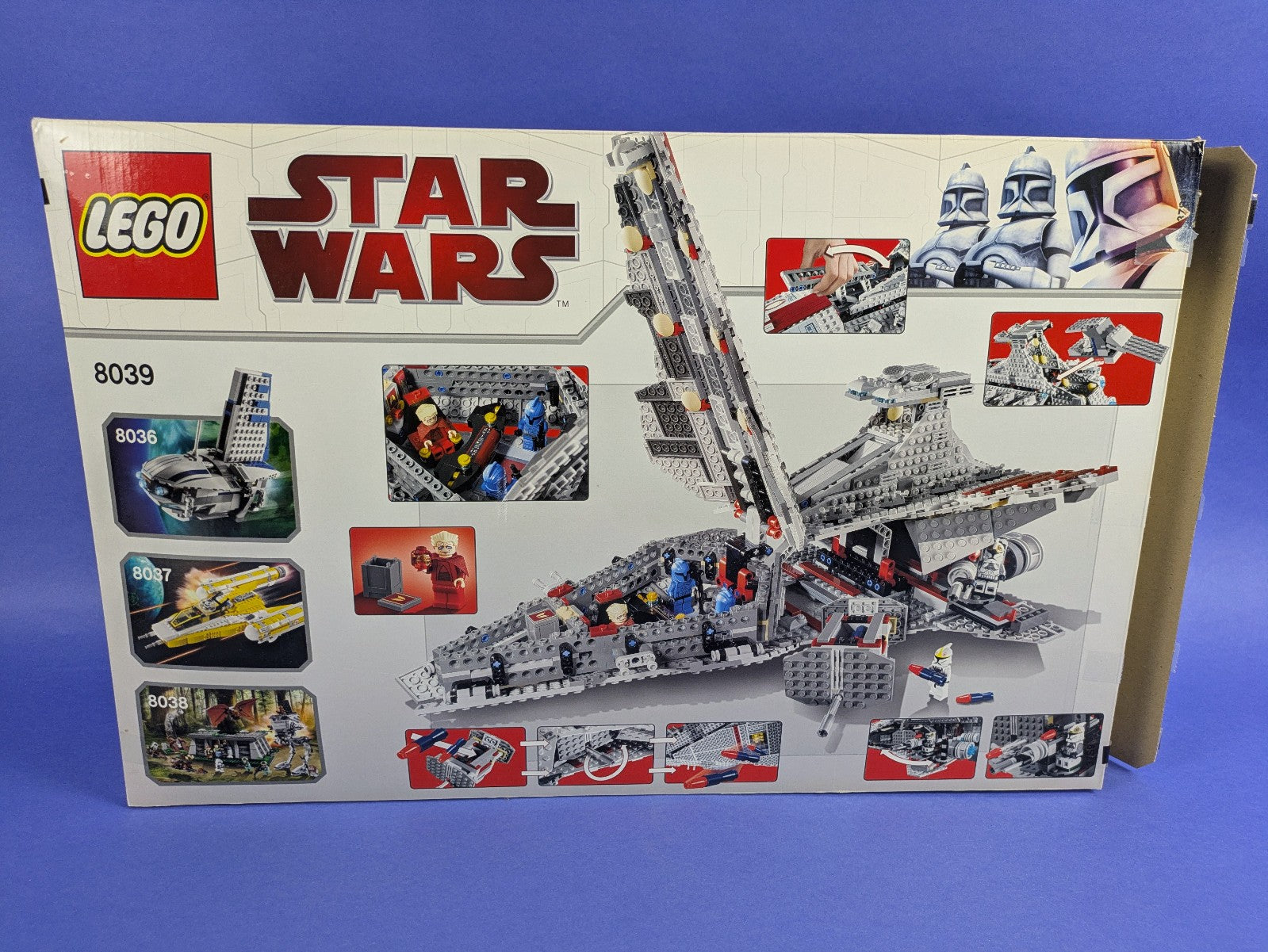 Lego Star Wars Venator-Class Republic Attack Cruiser 8039