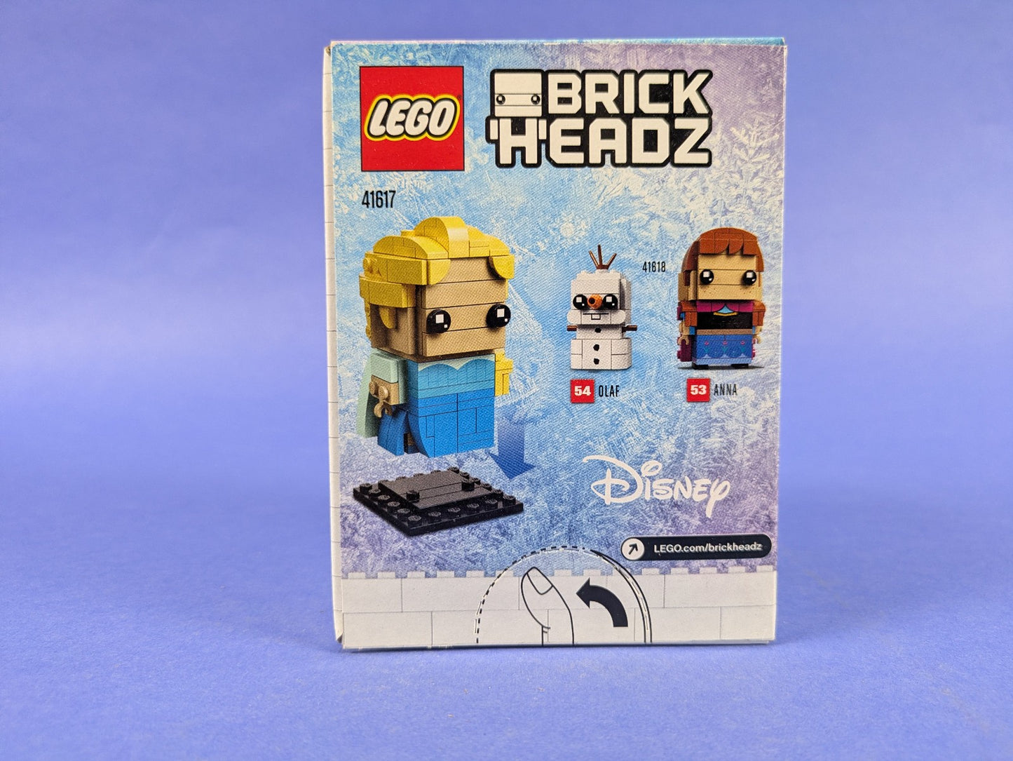 Lego BrickHeadz: Disney: Disney Princess: Frozen: Elsa Set 41617 BRAND NEW