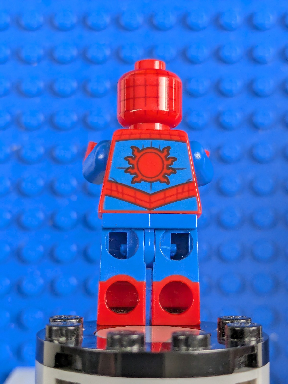 Lego Super Heroes: Spider-Man - Metallic Light Blue Eyes sh0536 Set 76115
