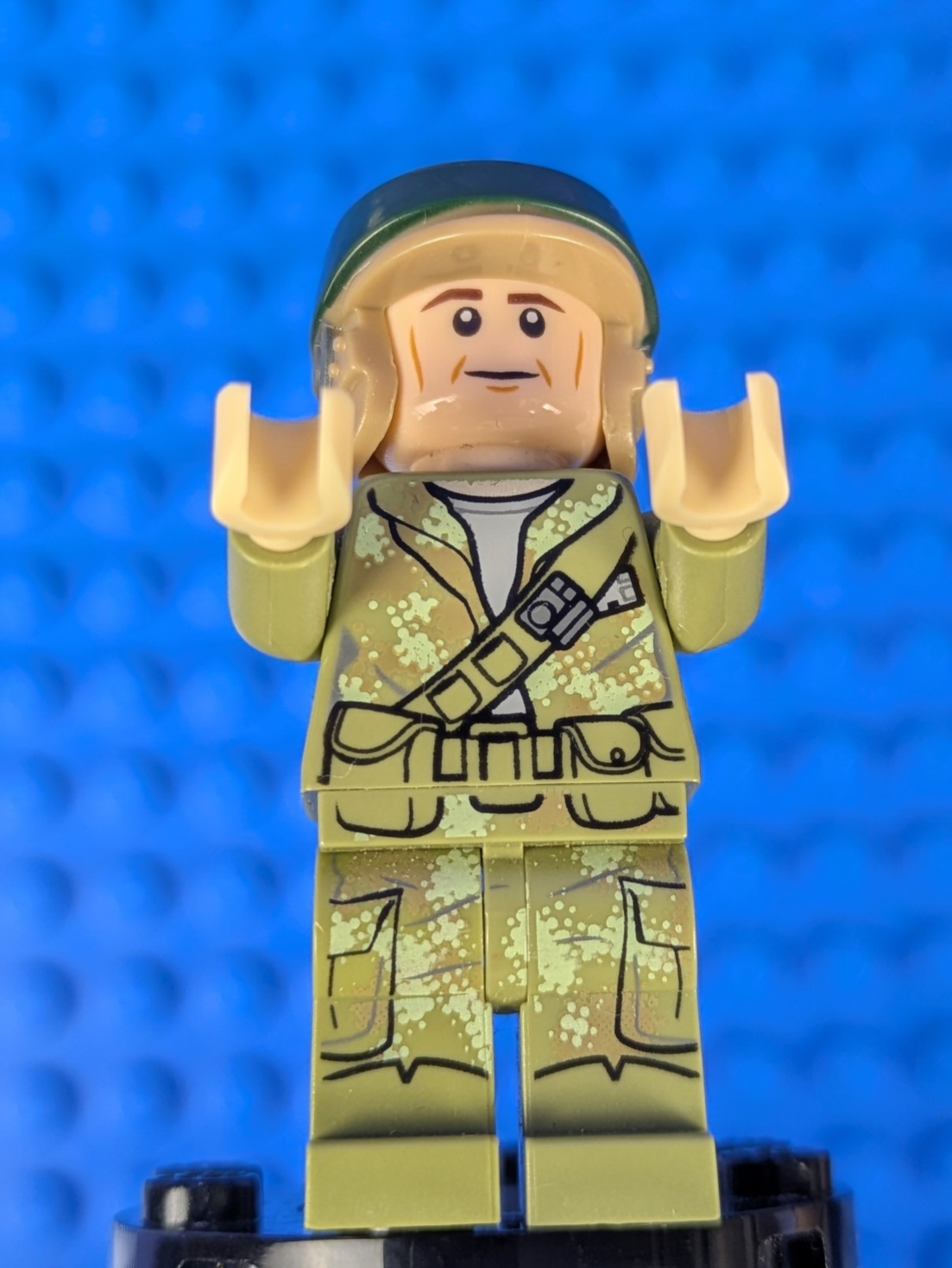 Lego Star Wars: Endor Rebel Trooper 1 (Olive Green) sw0507 Set 75094