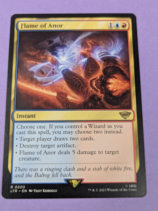 MTG Magic: The Lord of the Rings: Flame of Anor #0203 Rare - NM