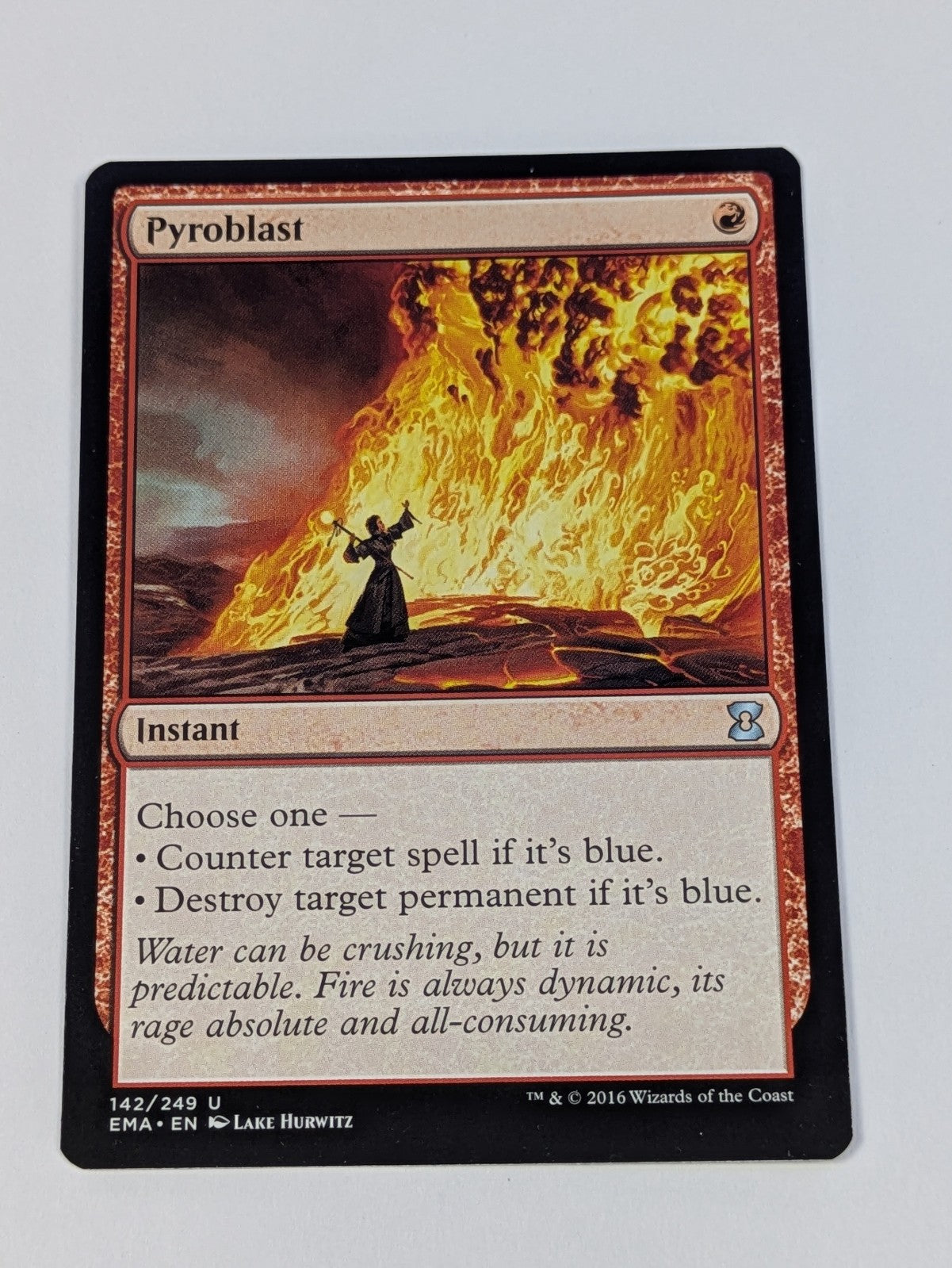 MTG Magic: Eternal Masters: Pyroblast #142/249 Uncommon - NM