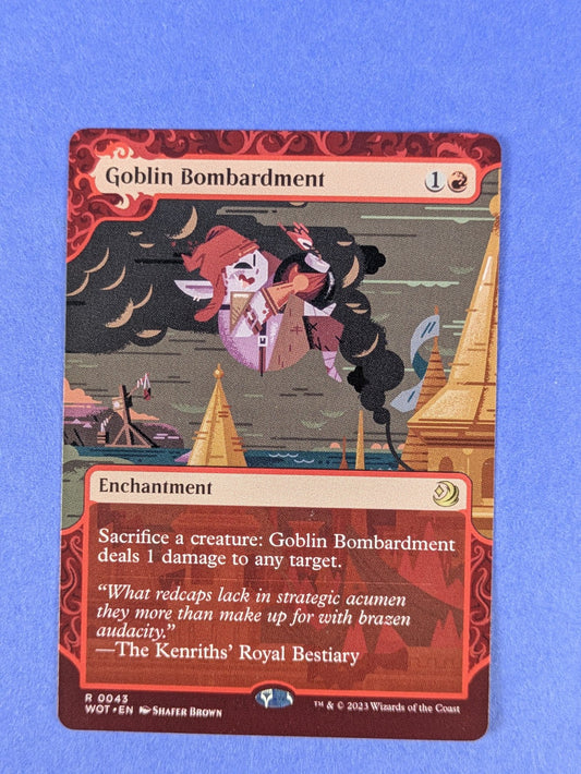 MTG: Wilds of Eldraine: Enchanting Tales: Goblin Bombardment #0043 Rare - NM