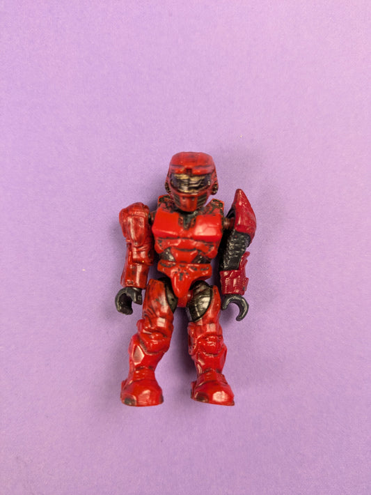 HALO Mega Bloks Construx USNC Red Spartan Mark IV 96866 Troop Transport Warthog