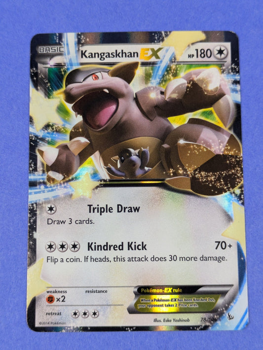 Kangaskhan EX - 78/106 - Ultra Rare Holo Flashfire - Pokemon Card - MP