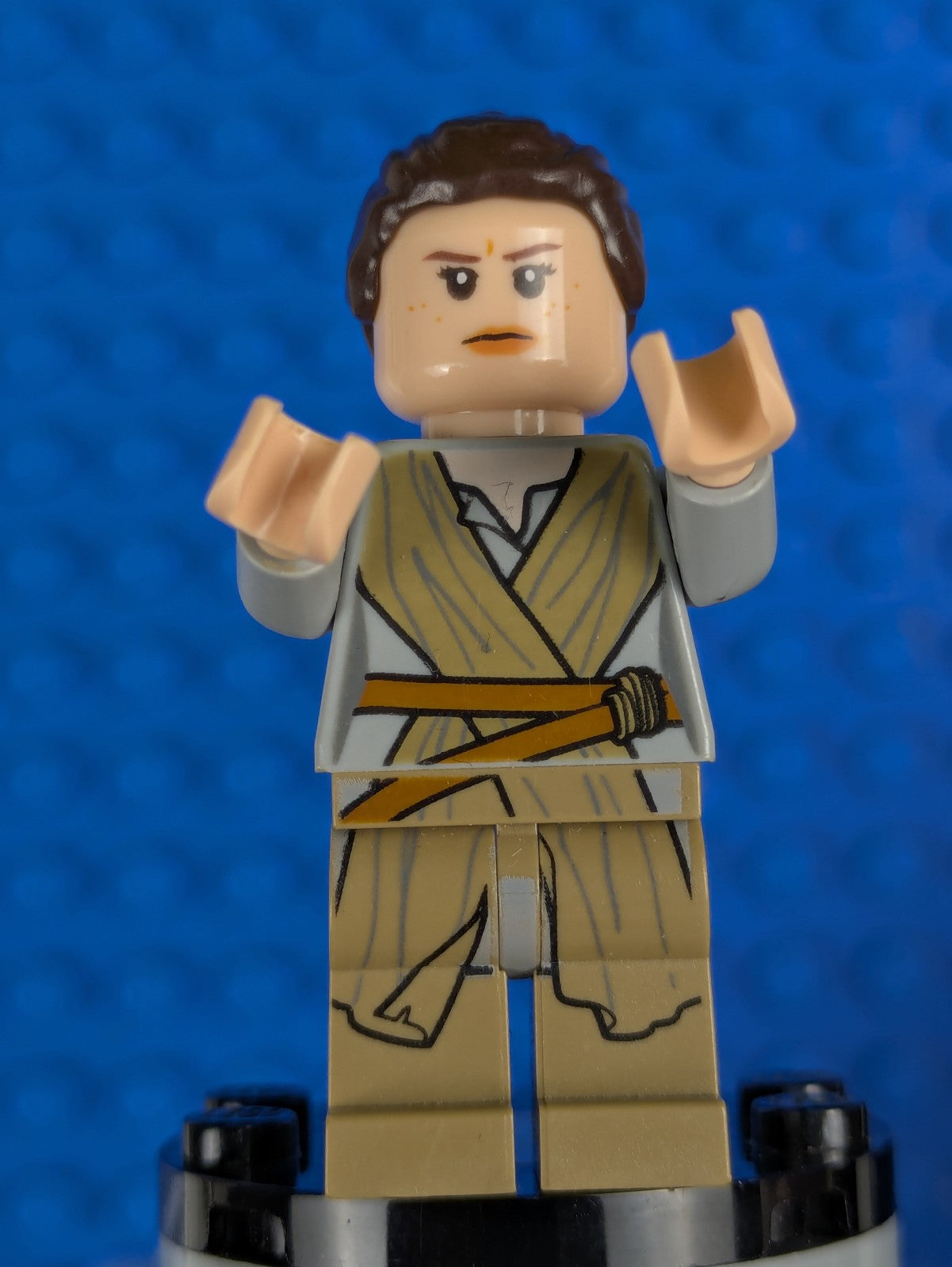 Lego Star Wars: Rey - Dark Tan Tied Robe sw0677 Sets 75236, 75105