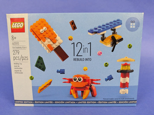 Lego Promotional: Fun Creativity 12-in-1 Set 40593 BRAND NEW