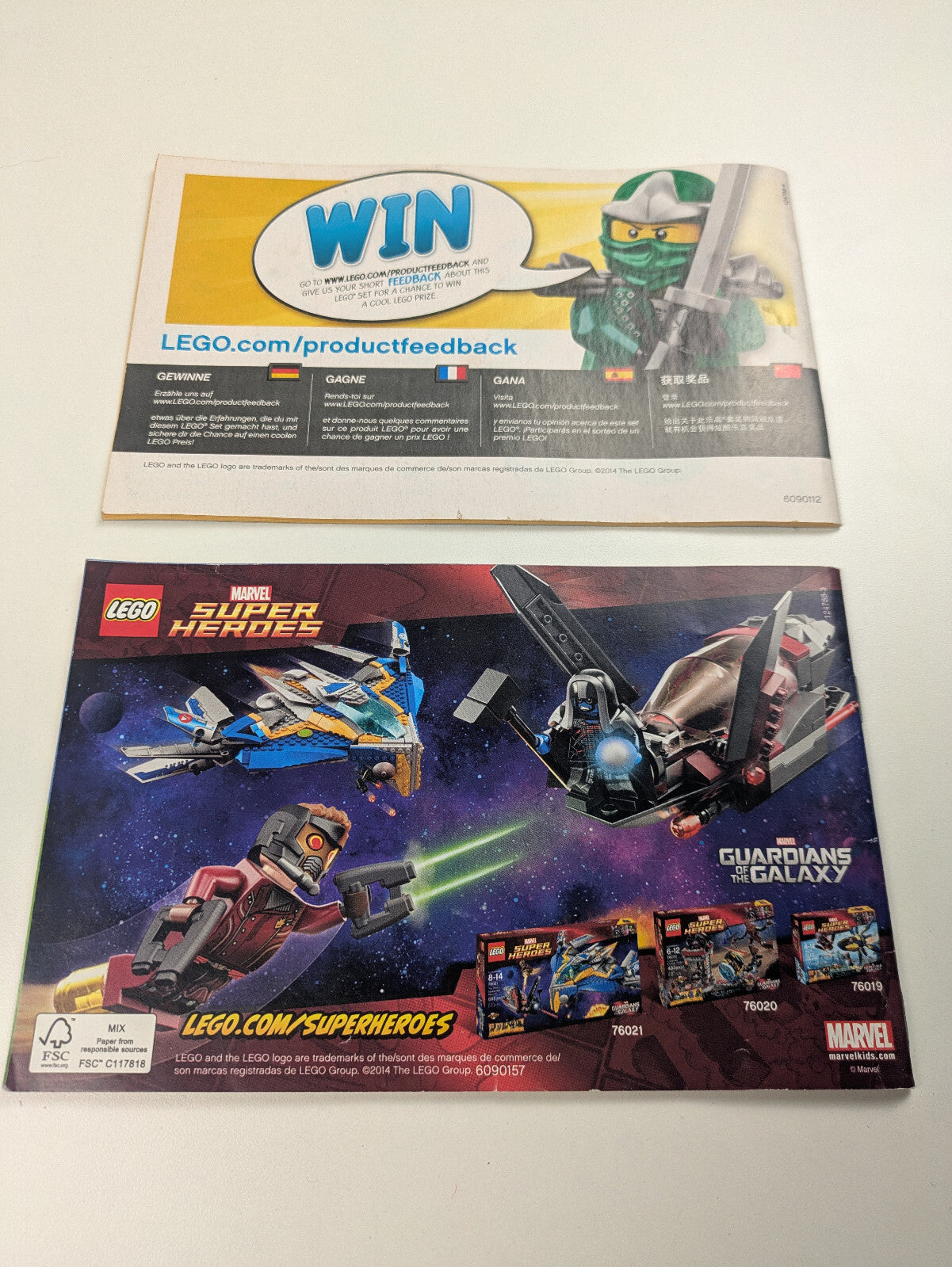 Lego Super Heroes: Guardians of the Galaxy: Knowhere Escape Mission Set 76020