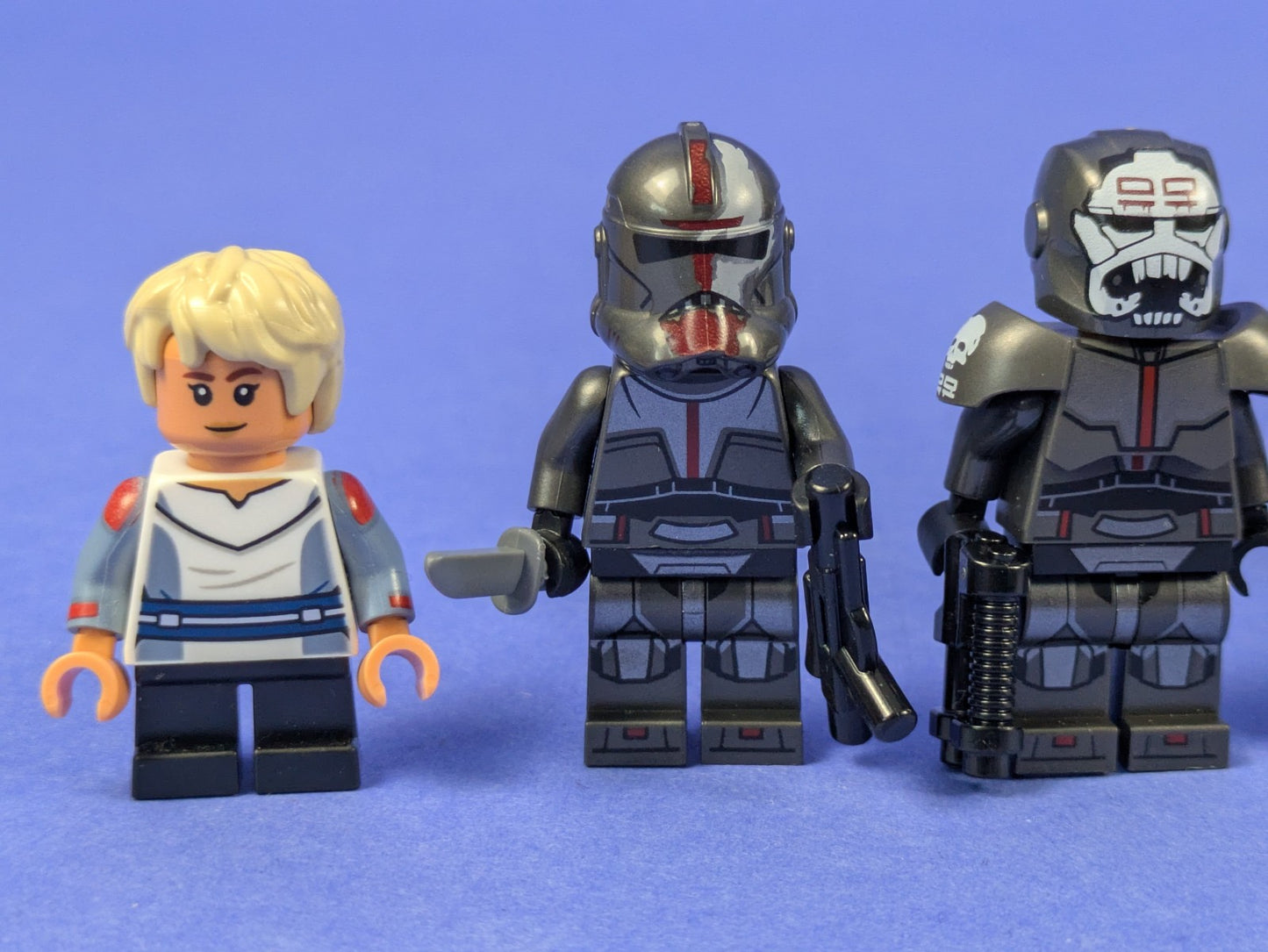 LEGO Star Wars The Bad Batch Minifigure Omega Hunter Wrecker Echo Tech Crosshair