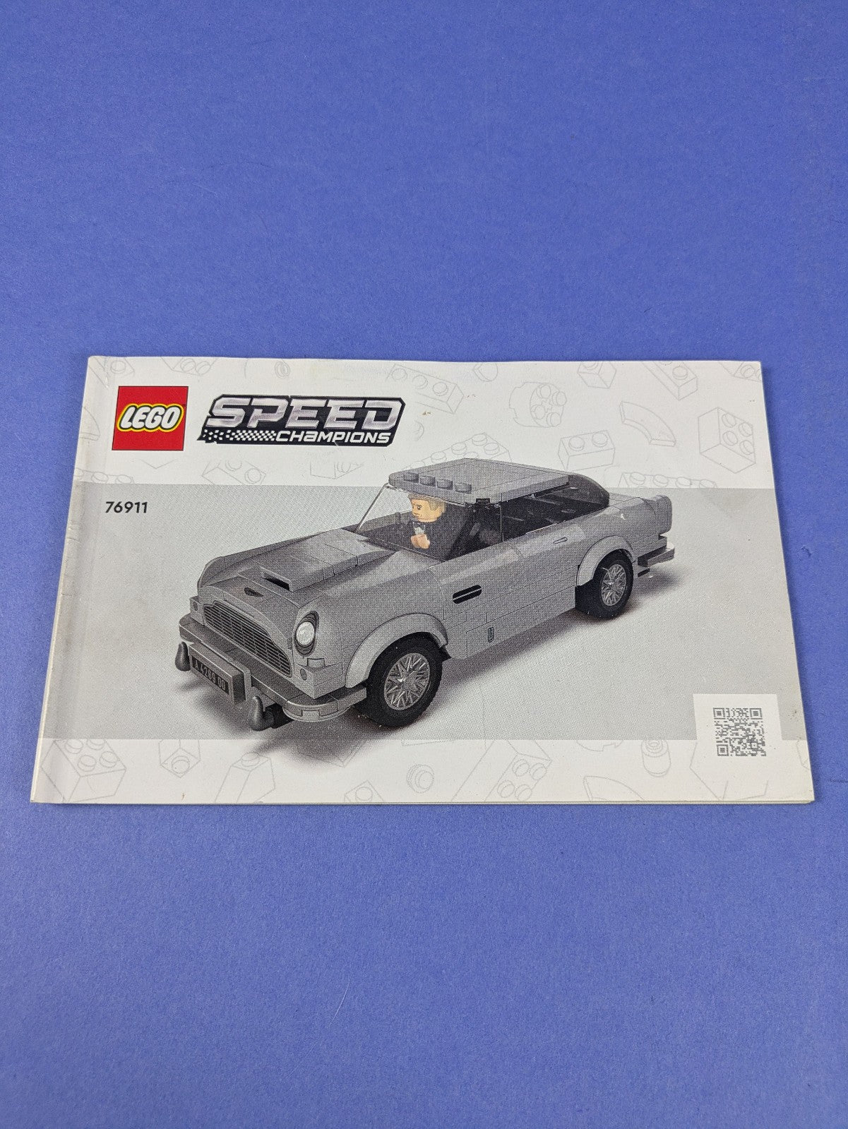 LEGO SPEED CHAMPIONS 007 Aston Martin DB5 76911 Complete Set Pre-Owned