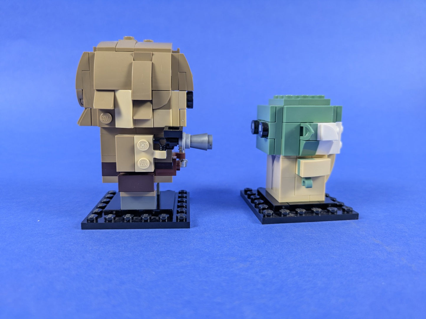 Lego BrickHeadz: Star Wars: Luke Skywalker & Yoda Set 41627 Complete Set