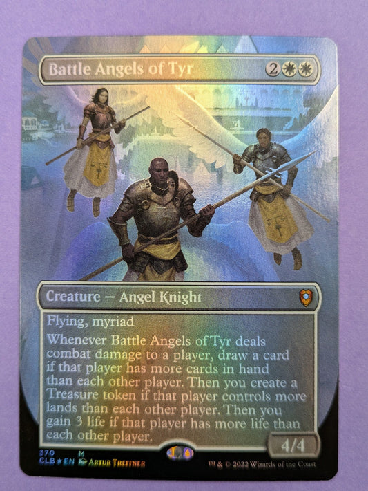MTG Magic: Battle for Baldur's Gate: Battle Angels of Tyr Foil #0370 Mythic - NM