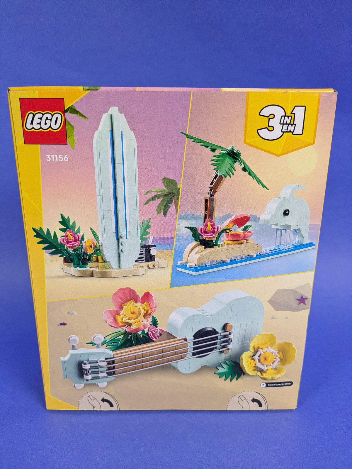 Lego Creator: Model: Tropical Ukulele Set 31156 BRAND NEW