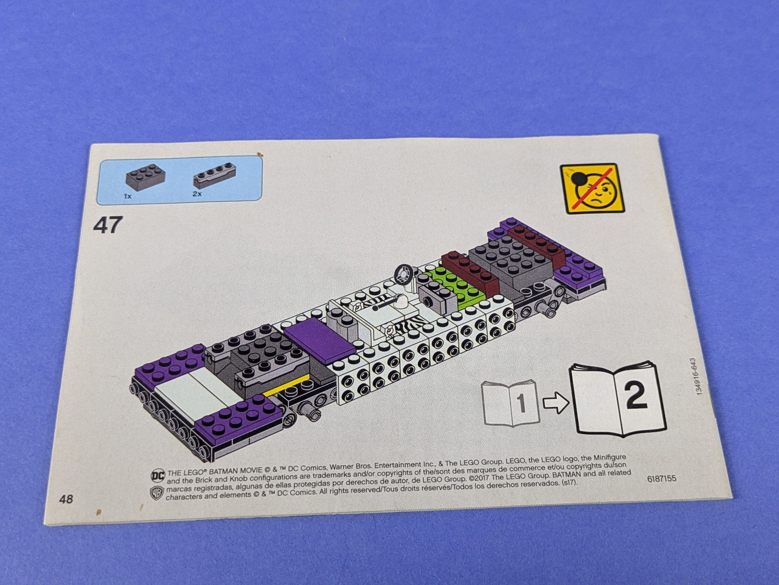 Lego Super Heroes: The Joker Notorious Lowrider Set 70906 Complete Set