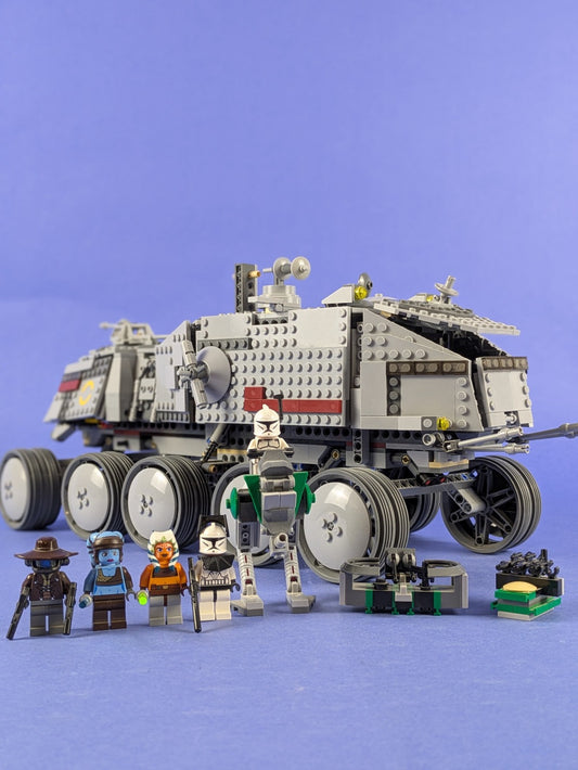 LEGO Star Wars Clone Turbo Tank 8098 Incomplete Set Pre-Owned