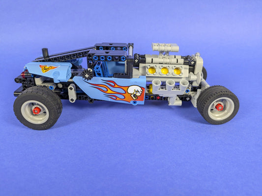Lego Technic: Model: Race: Hot Rod 42022 - Complete w/ Instructions