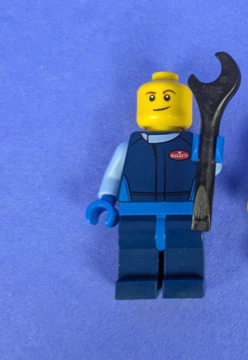 Lego SPEED CHAMPIONS: Bugatti Chiron 75878 - Incomplete Set