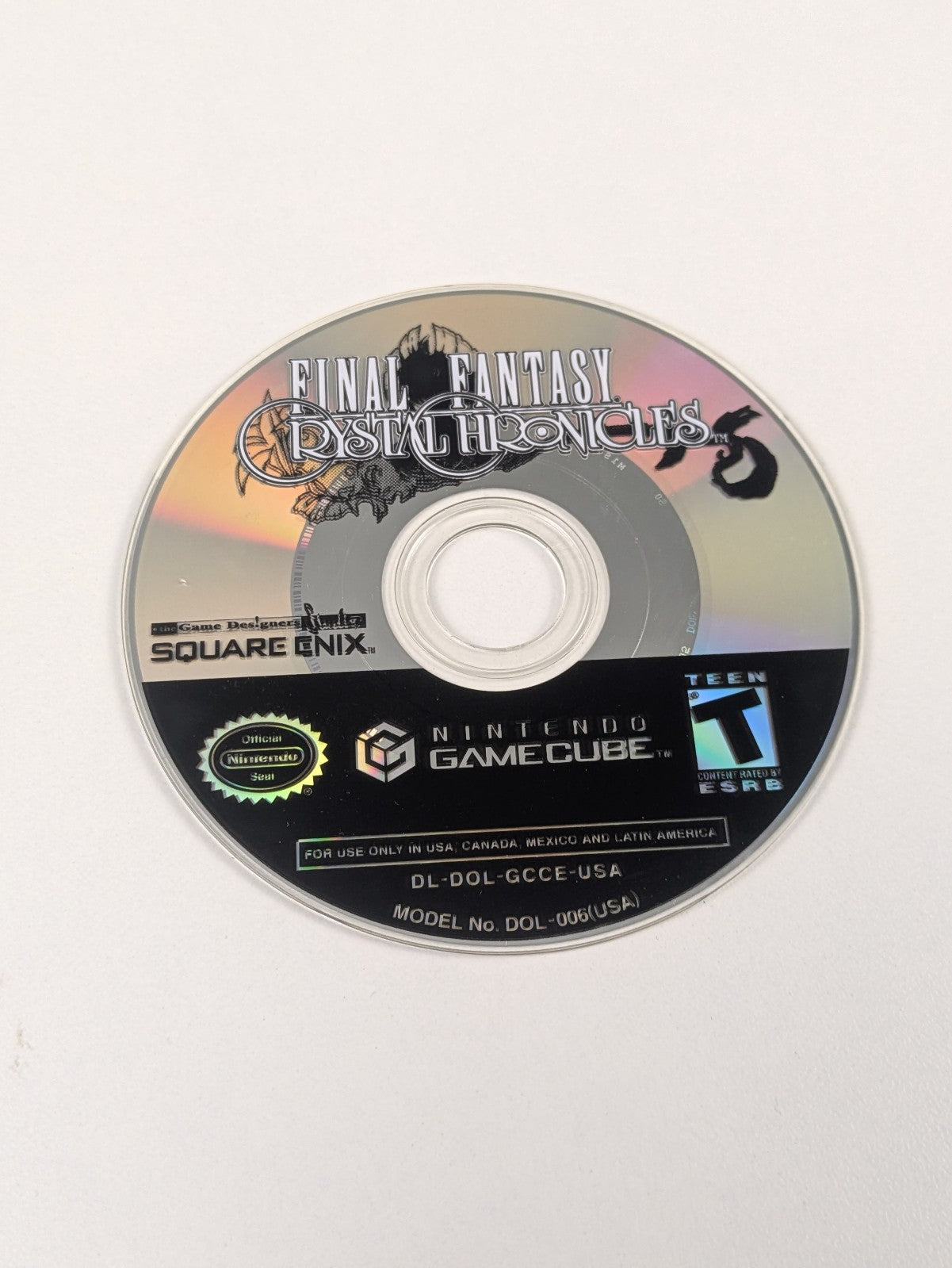 Final Fantasy Crystal Chronicles (GameCube, 2003) Disk Only