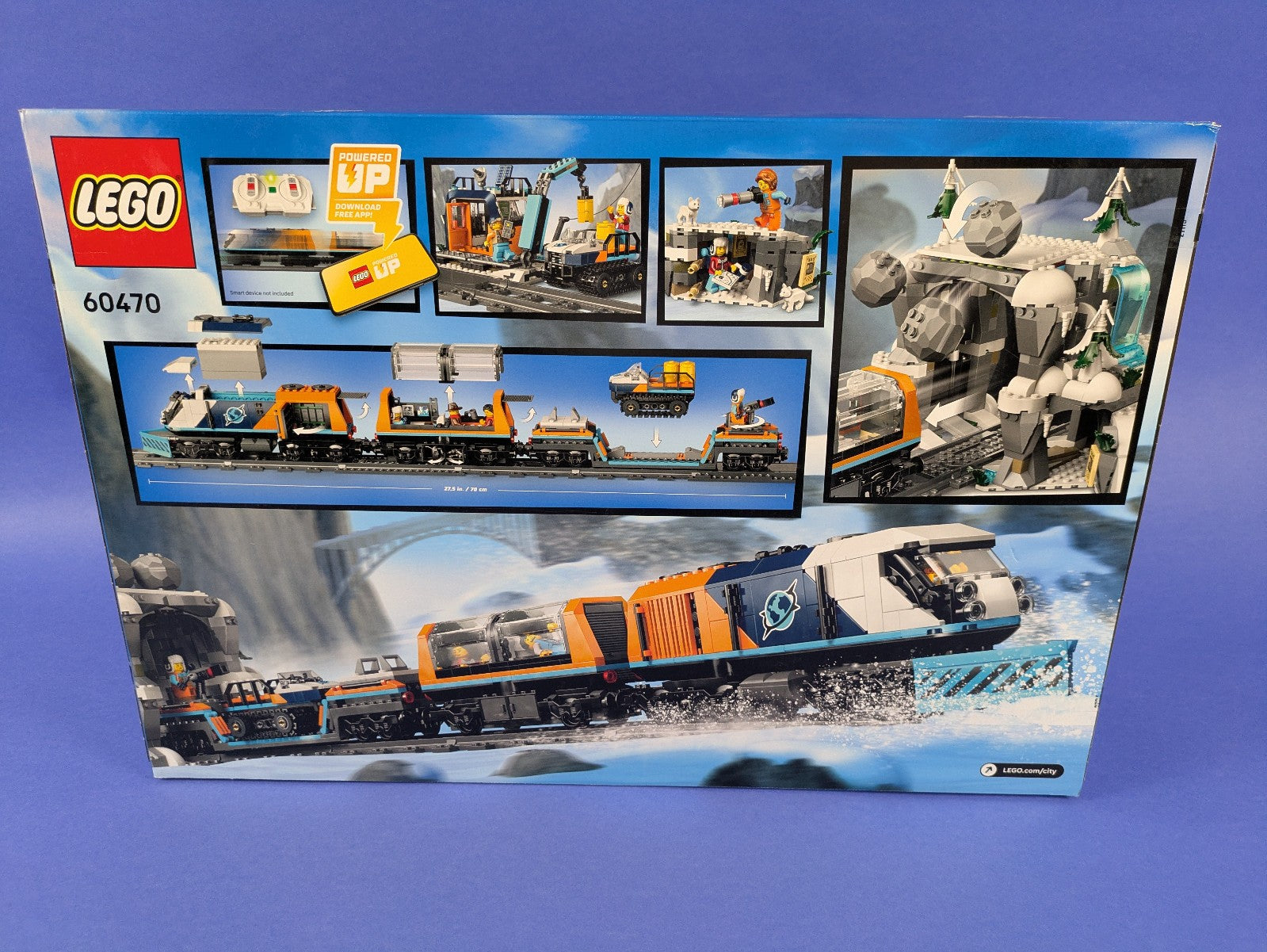 Lego Town: City: Arctic: Explorer Train Set 60470 BRAND NEW