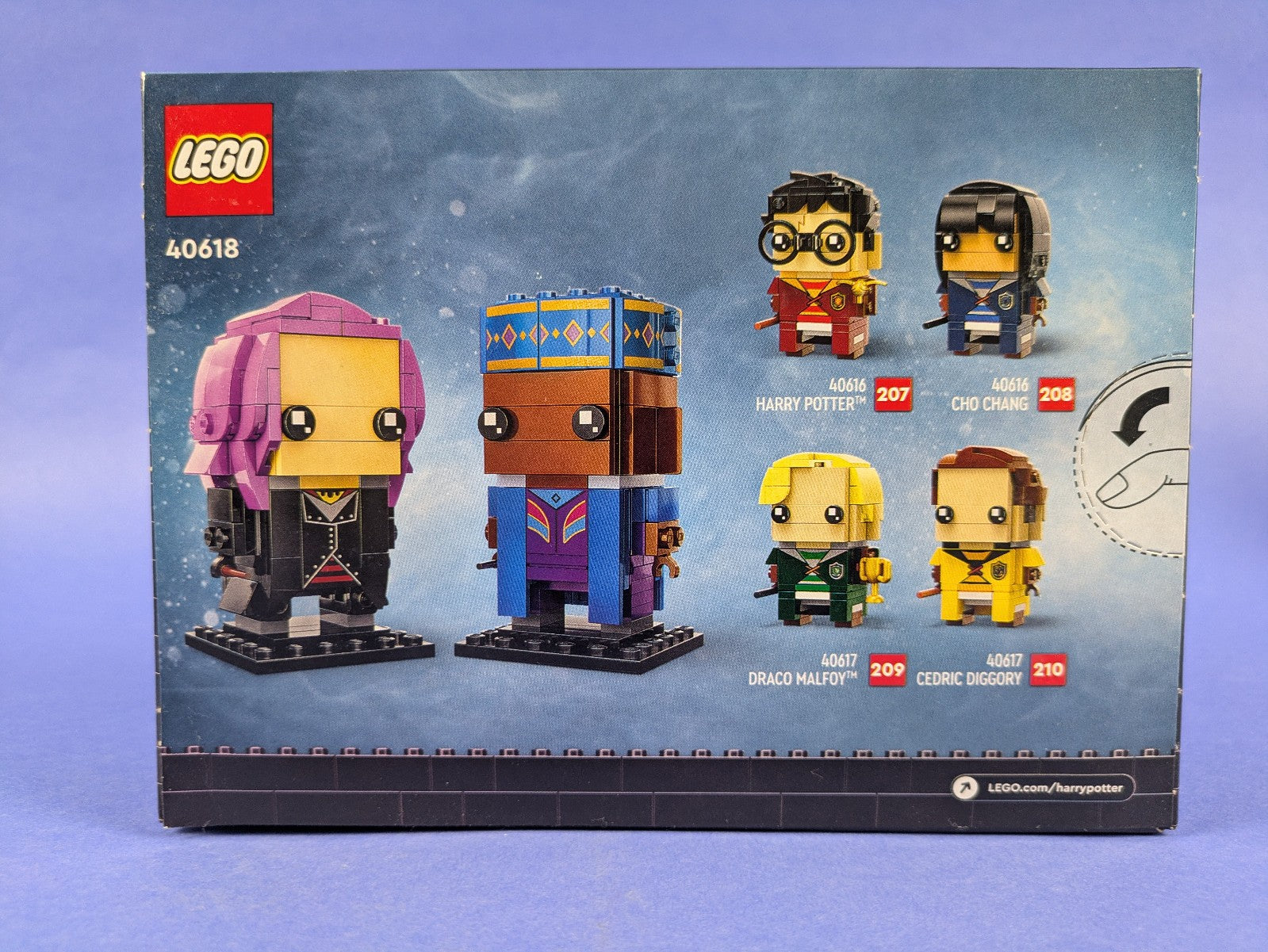 Lego BrickHeadz: Kingsley Shacklebolt & Nymphadora Tonks Set 40618 BRAND NEW