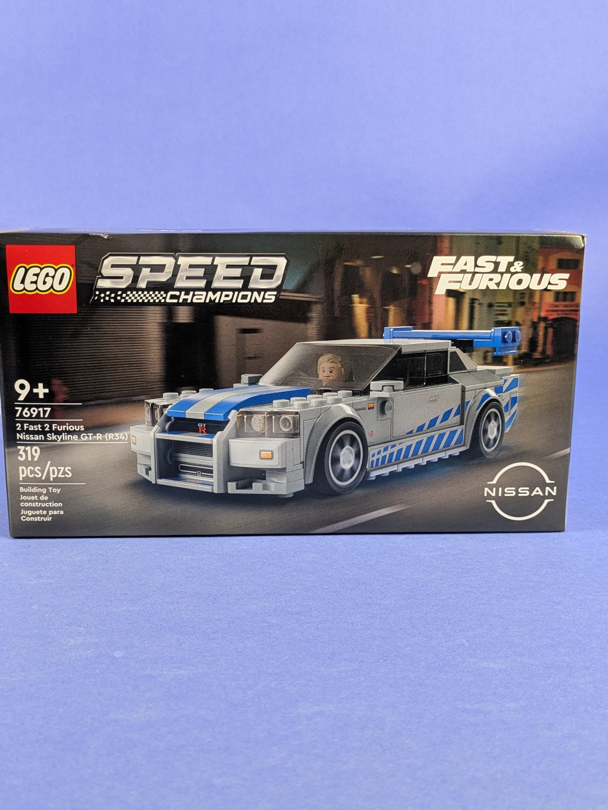 LEGO SPEED CHAMPIONS 2 Fast 2 Furious Nissan Skyline GT-R (R34) 76917