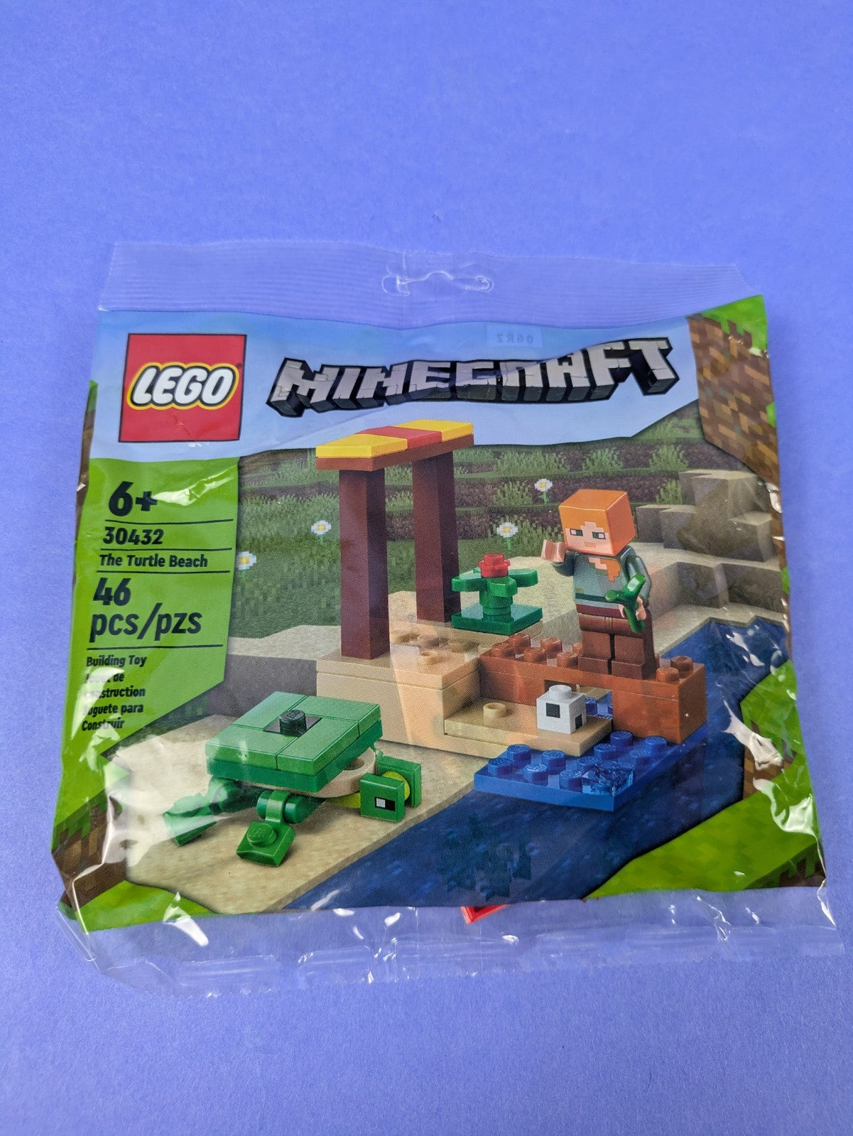 LEGO Minecraft The Turtle Beach Polybag 30432