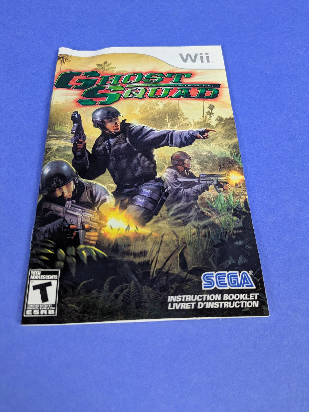 Ghost Squad (Nintendo Wii, 2007) CIB