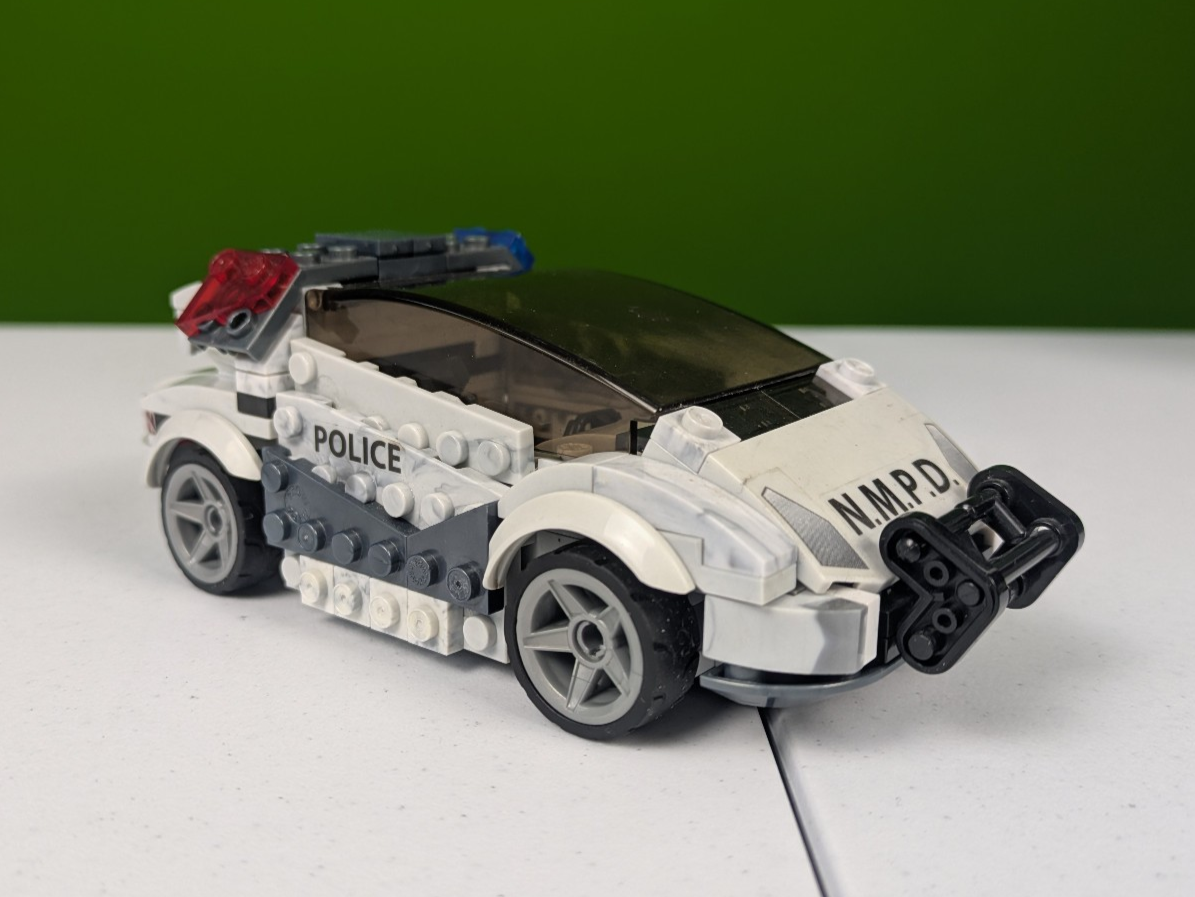 HALO Mega Bloks Police Cruiser Standoff 97452 - Vehicle Only