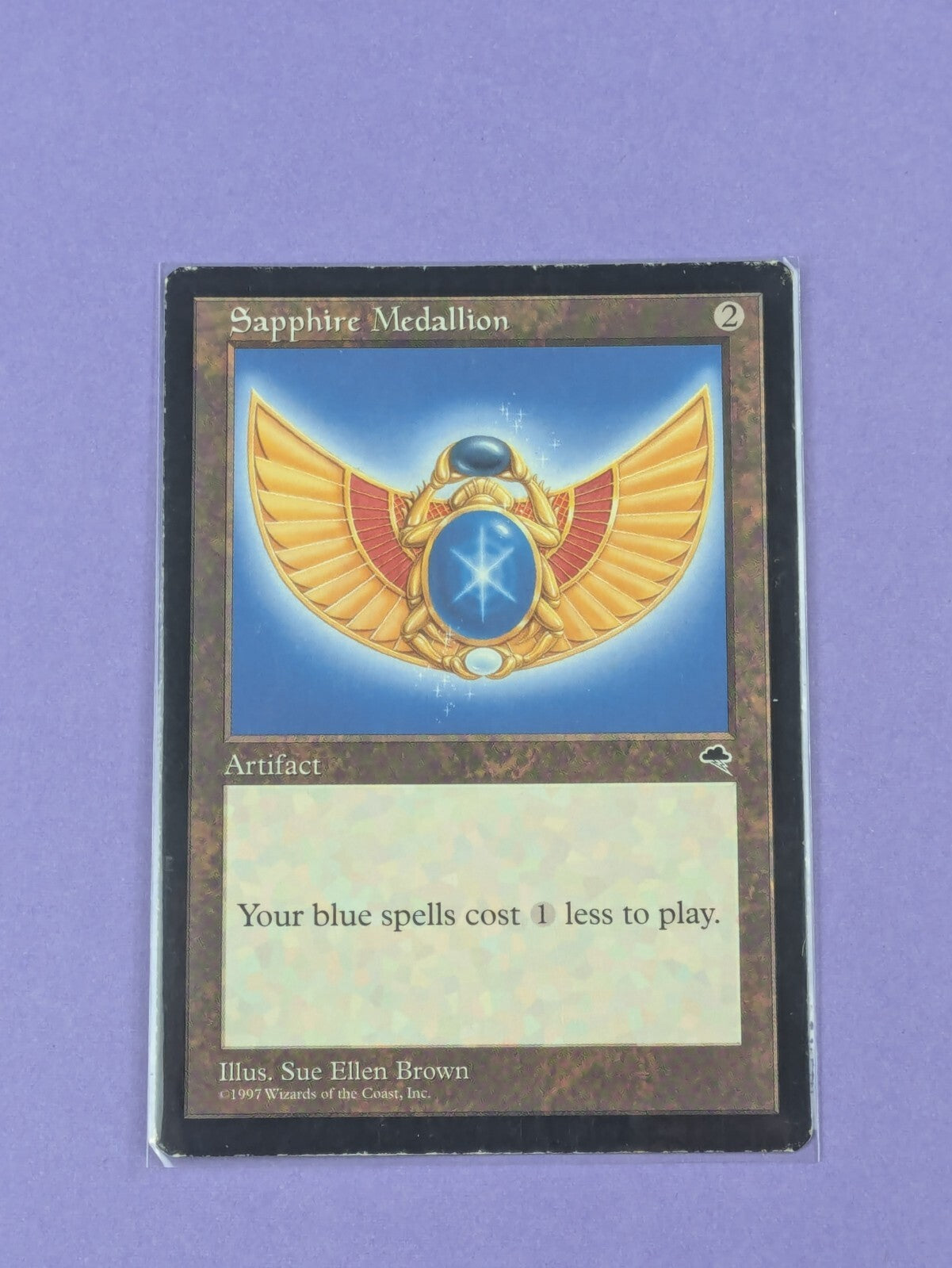 MTG: Magic The Gathering: Sapphire Medallion- Uncommon - LP