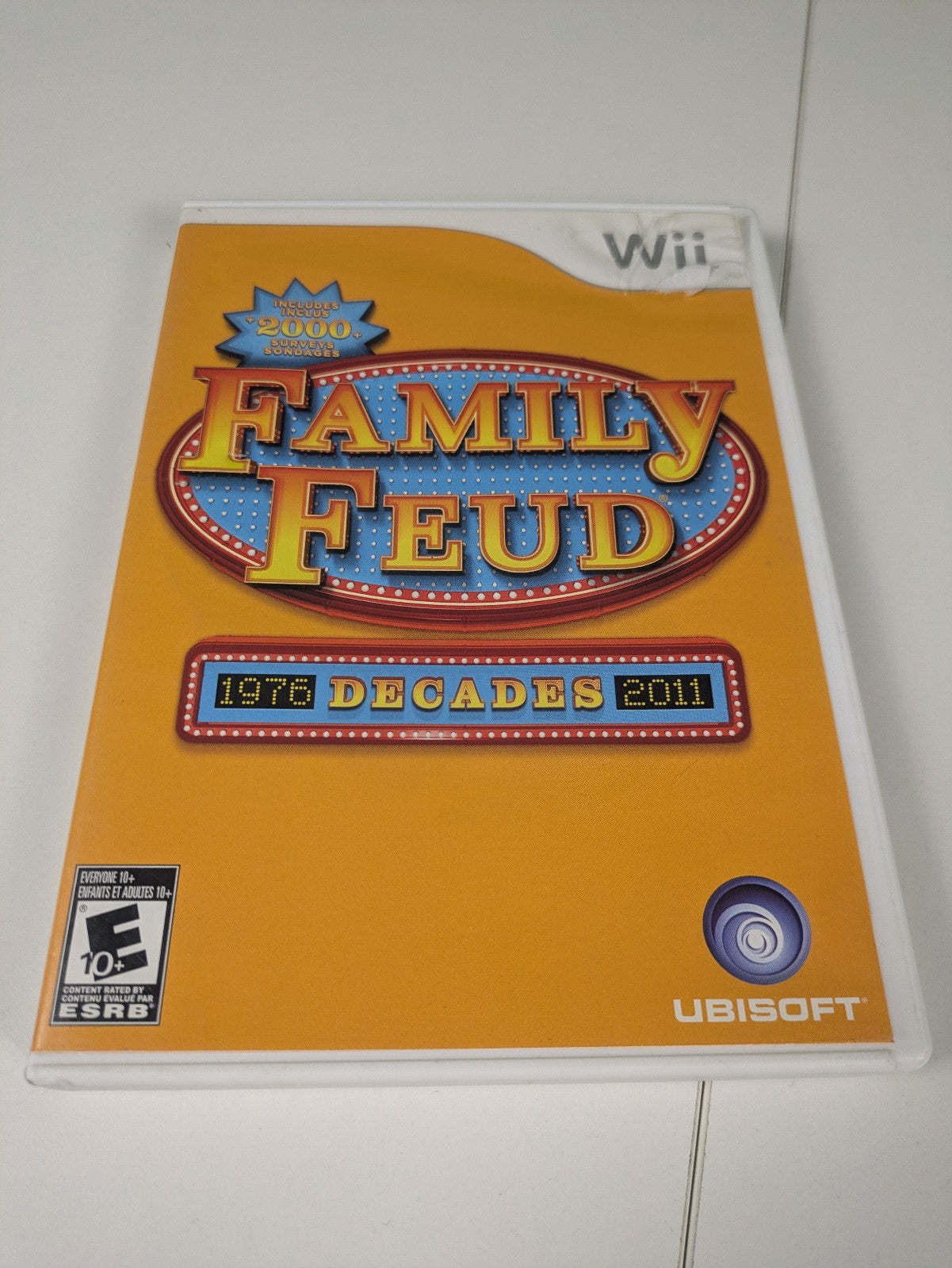 Family Feud (Nintendo Wii, 2010) CIB