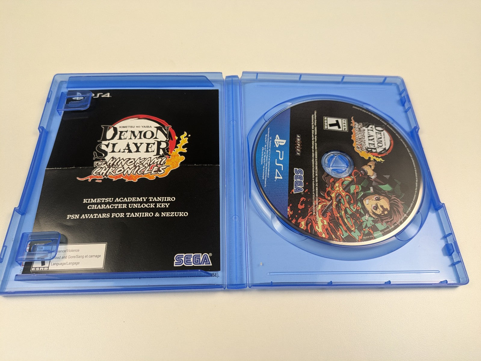 Demon Slayer: Kimetsu no Yaiba – The Hinokami Chronicles (PS4, 2021) CIB