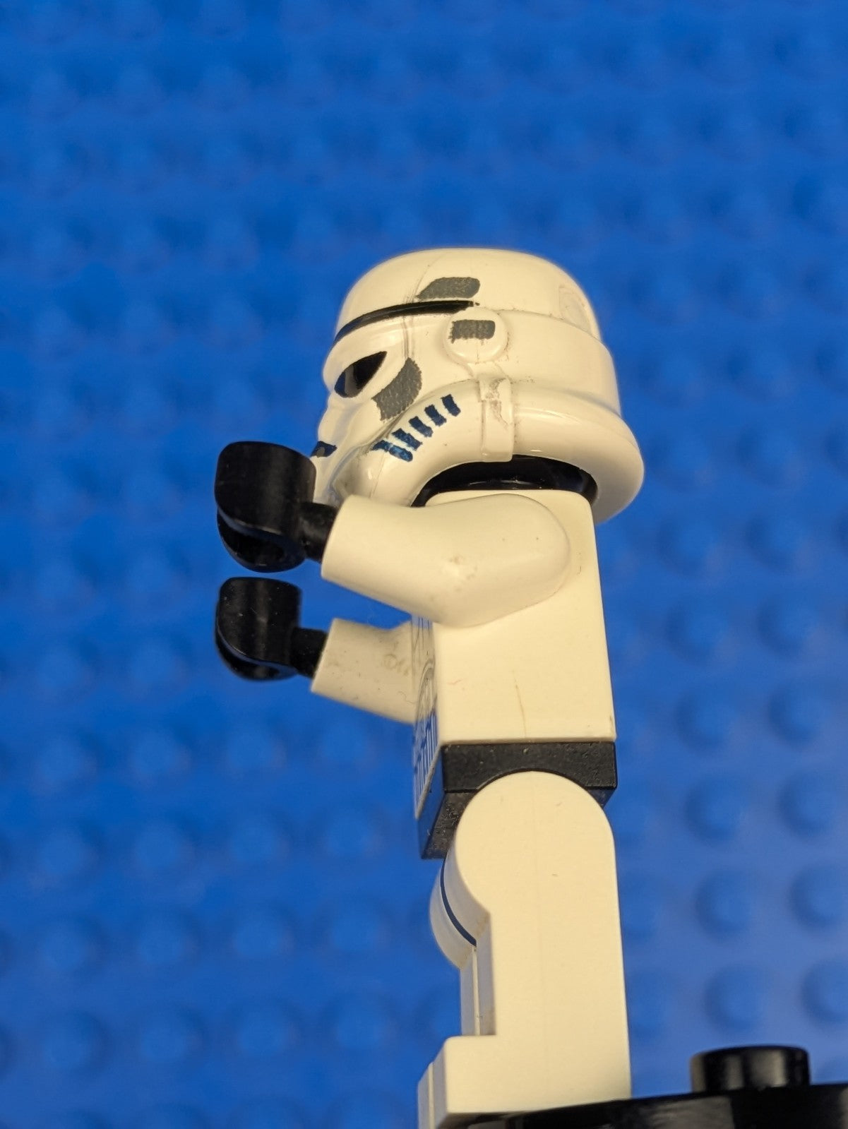 Lego Star Wars: Imperial Stormtrooper - Printed Black Head sw0366 Set 9489