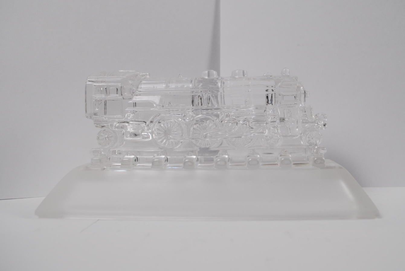 Hofbauer Magic Crystal Orient Express GVC-3632 Glass Train Paperweight