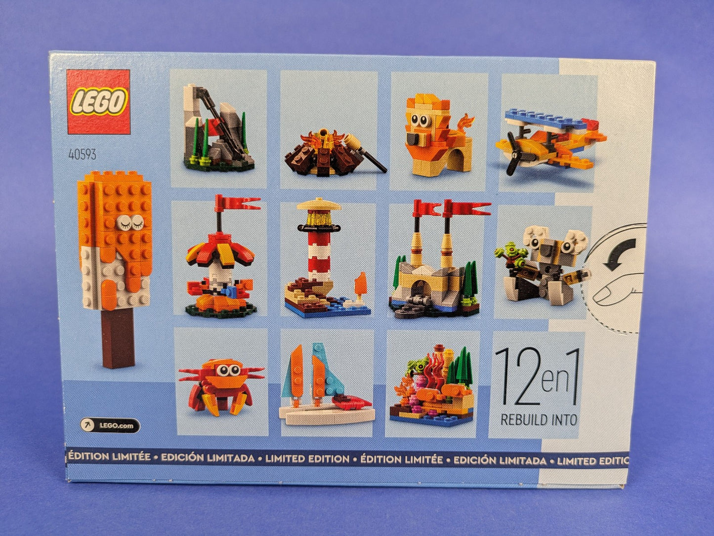 Lego Promotional: Fun Creativity 12-in-1 Set 40593 BRAND NEW