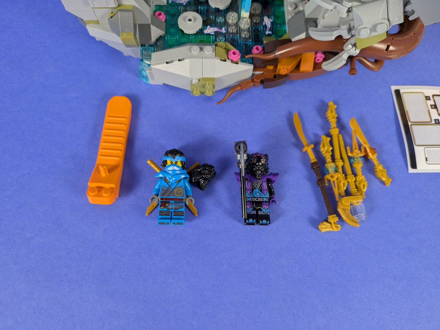 Lego NINJAGO: Dragon Stone Shrine Set 71819 Complete Set