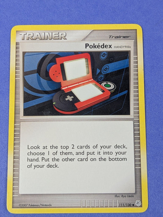 Pokedex Handy910is - 111/130 - Uncommon Diamond & Pearl - Pokemon - LP