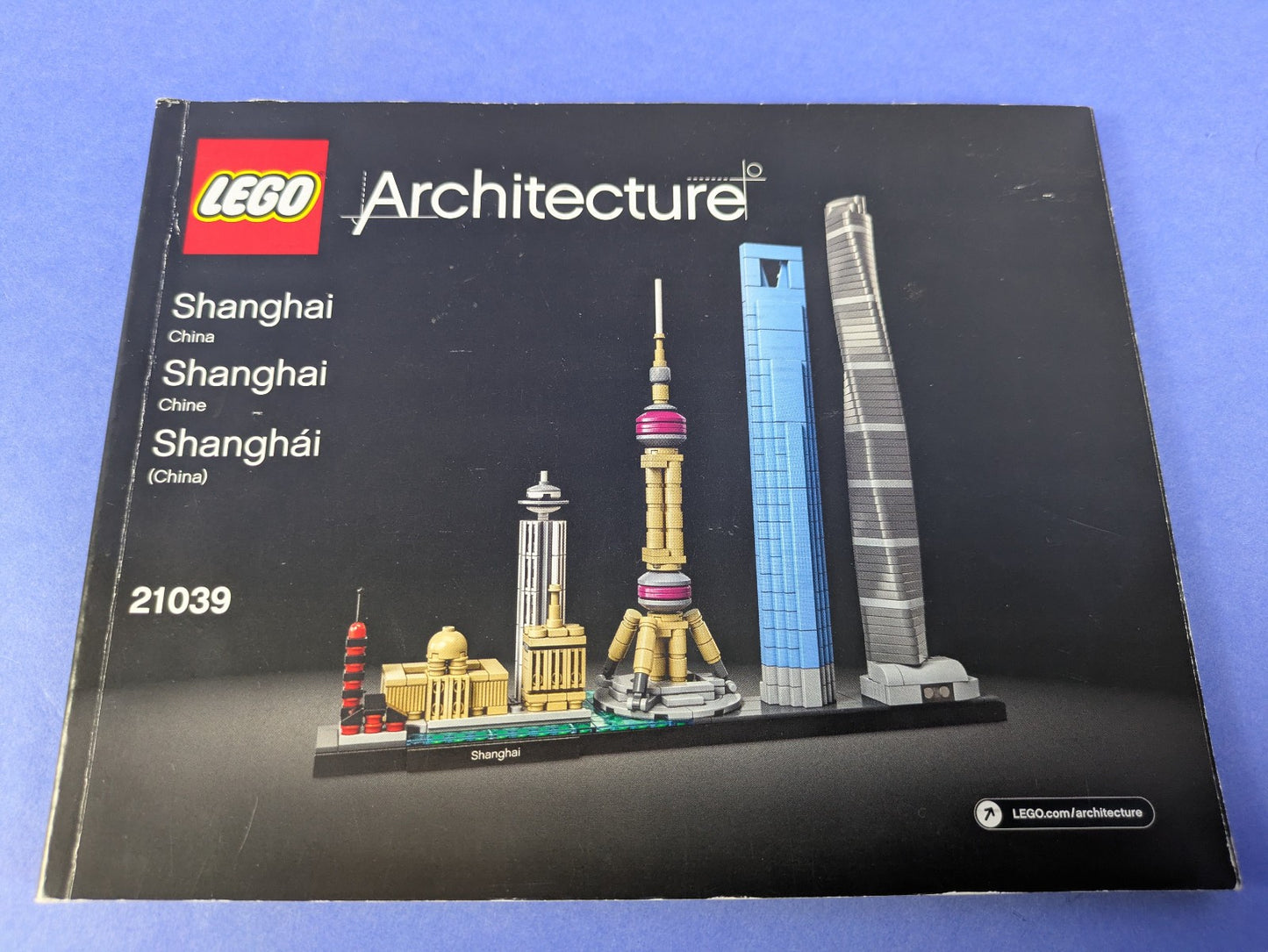 Lego Architecture: Shanghai Set 21039 Complete Set