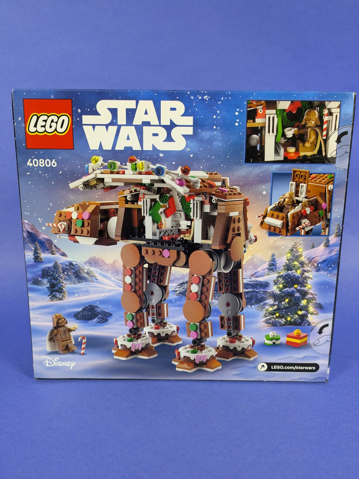 Lego Star Wars: Holiday & Event: Christmas:  Gingerbread AT-AT 40806 - NEW!