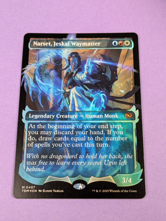 MTG: Tarkir: Dragonstorm: Narset, Jeskai Waymaster Foil #0407 Mythic - NM