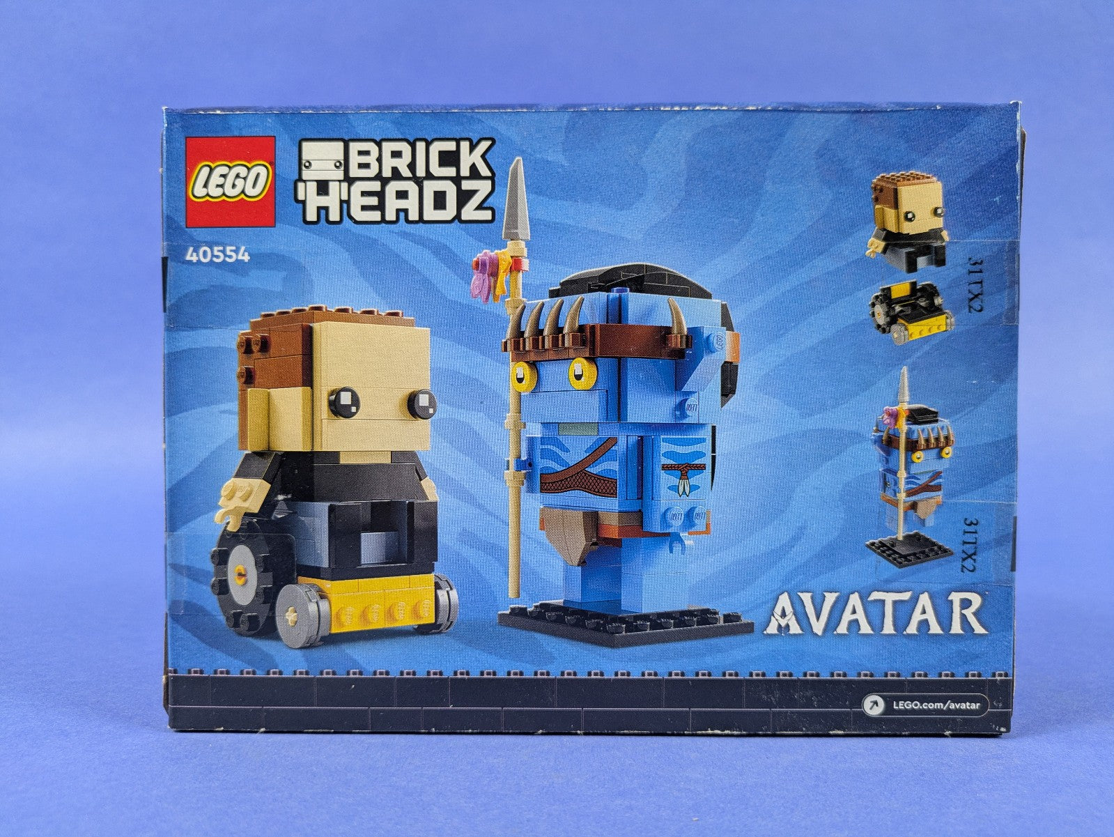 Lego BrickHeadz: Avatar: Jake Sully & his Avatar Set 40554 BRAND NEW