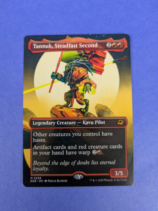 MTG Magic: Edge of Eternities: Tannuk, Steadfast Second #0296 Mythic - LP