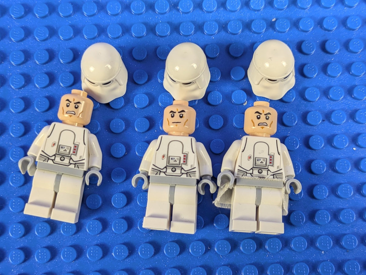 Lego Star Wars 3x Snowtroopers