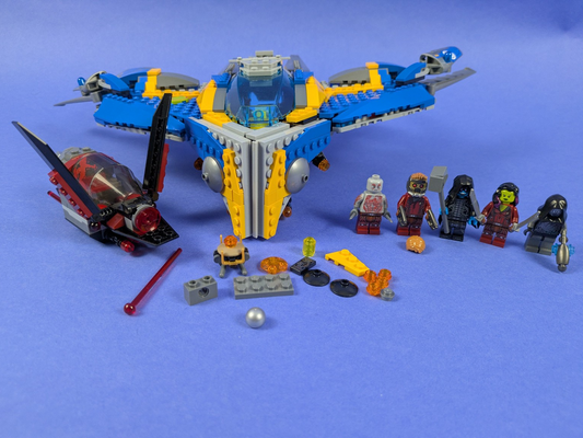 LEGO Super Heroes The Milano Spaceship Rescue 76021 Complete Set Pre-Owned