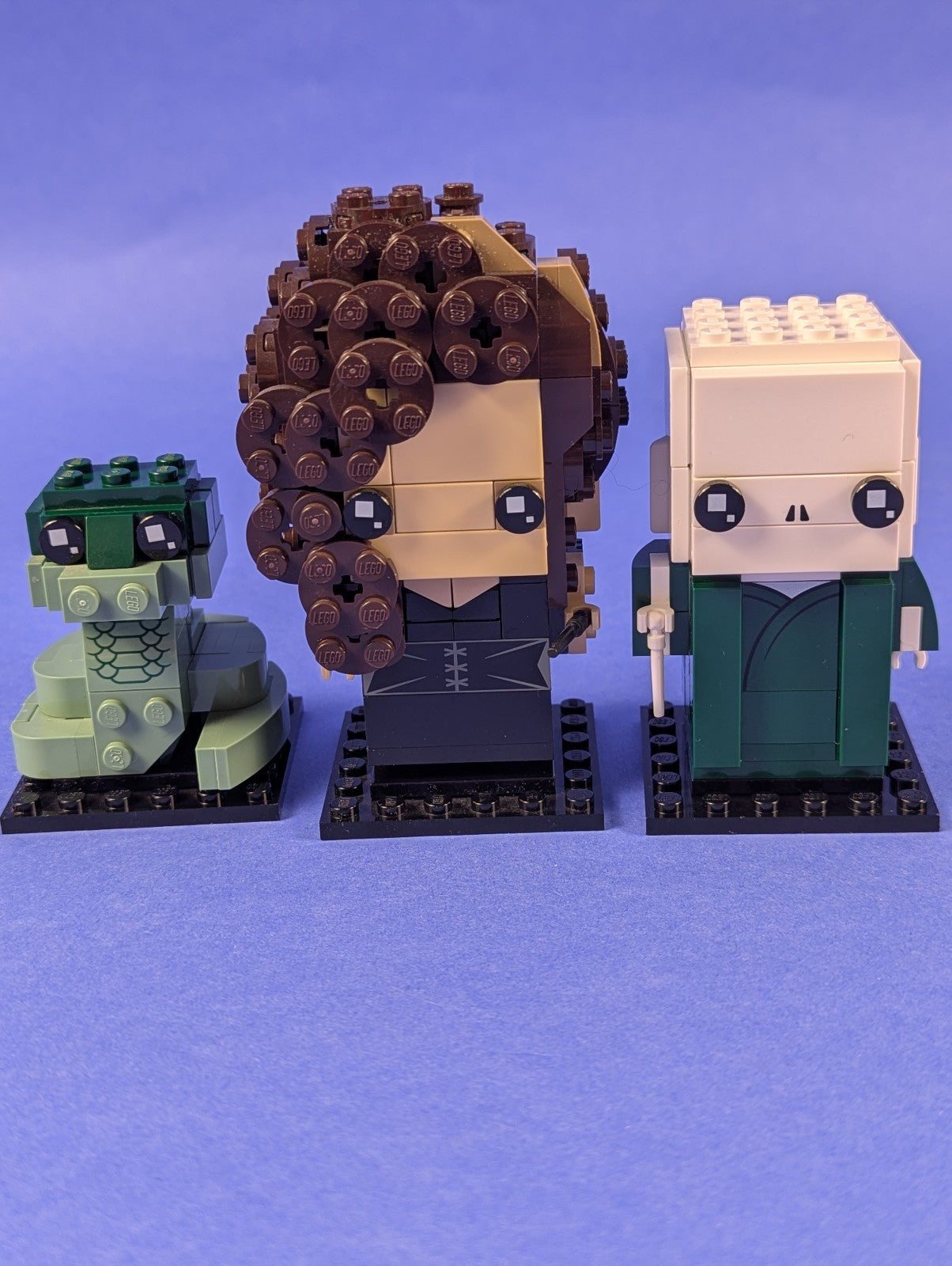 LEGO BrickHeadz Harry Potter Voldemort, Nagini & Bellatrix 40496 Pre-Owned
