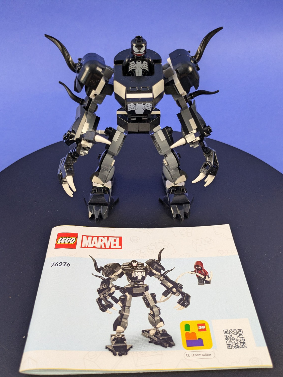 LEGO Super Heroes Venom Mech Armor vs. Miles Morales 76276 Incomplete Pre-Owned