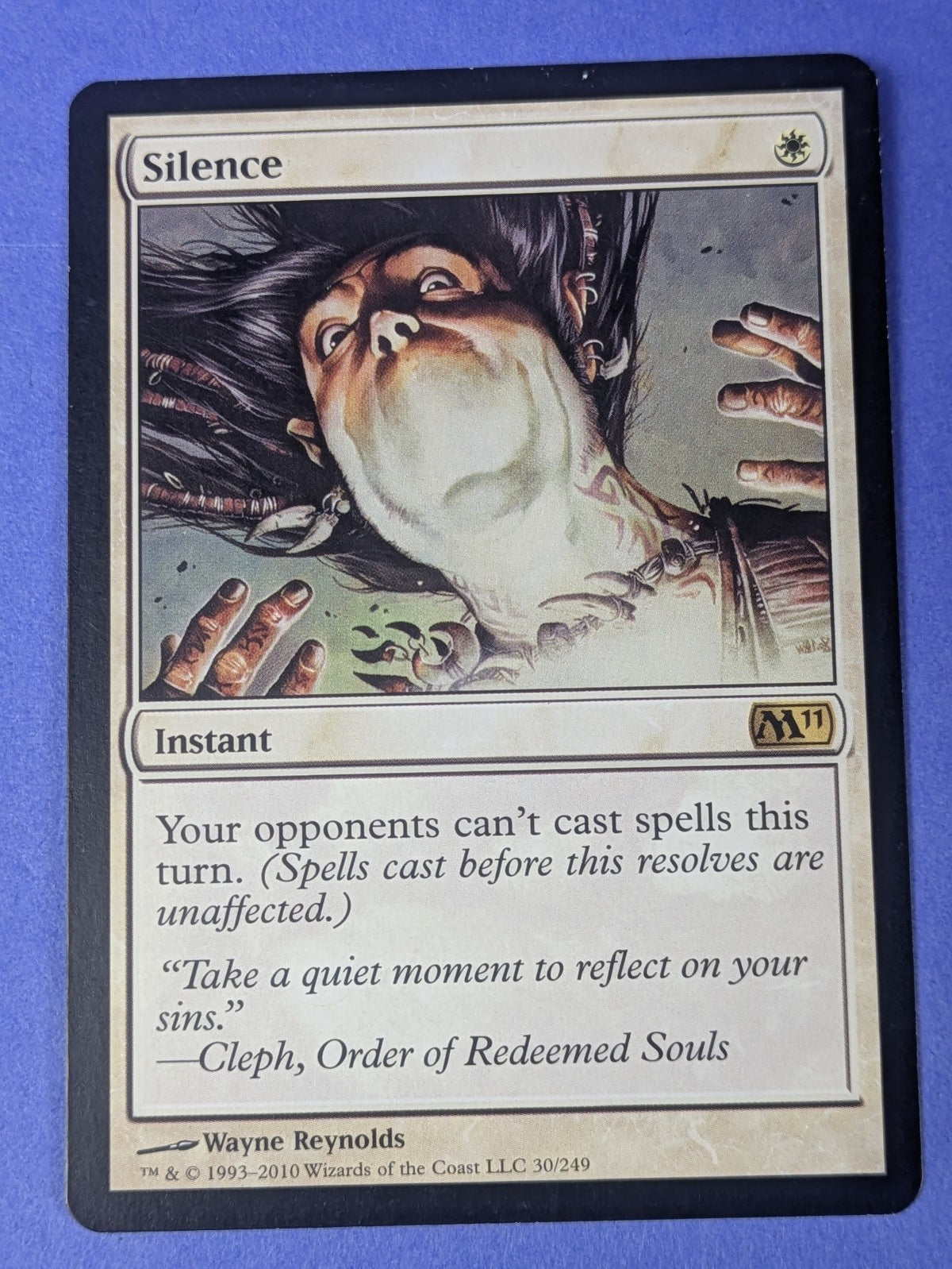 MTG Magic: Magic 2011: Silence #30/249 Rare - NM